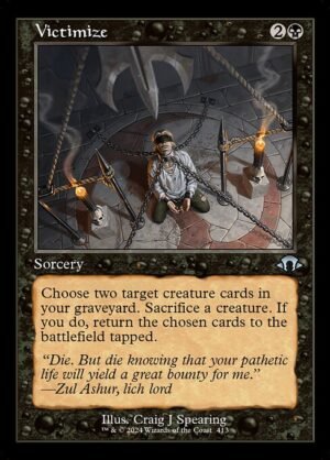 Victimize<br /><span class="collector-number">Collector No. 413</span>