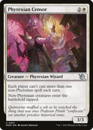 Phyrexian Censor<br /><span class="collector-number">Collector No. 31</span>
