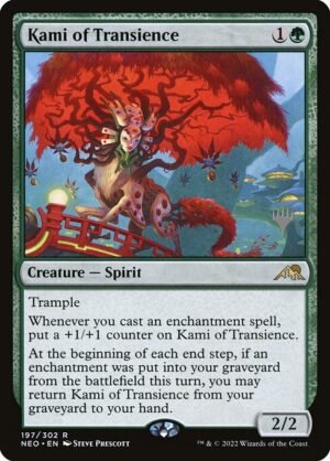 Kami of Transience<br /><span class="collector-number">Collector No. 197p</span>