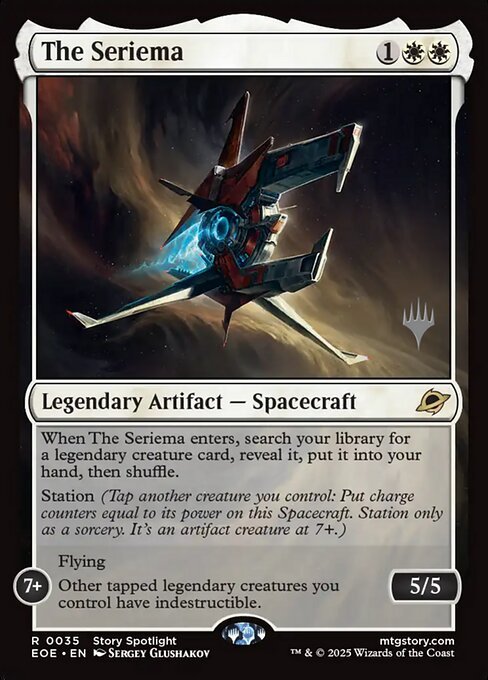 The Seriema<br /><span class="collector-number">Collector No. 35p</span>