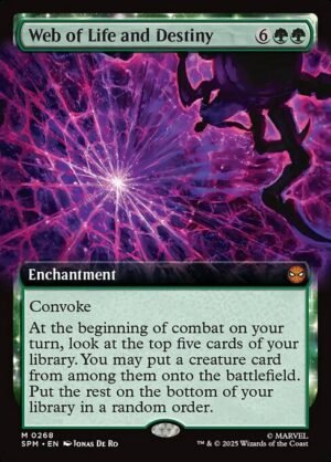 Web of Life and Destiny - Foil<br /><span class="collector-number">Collector No. 268</span>