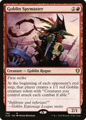 Goblin Spymaster<br /><span class="collector-number">Collector No. 795</span>