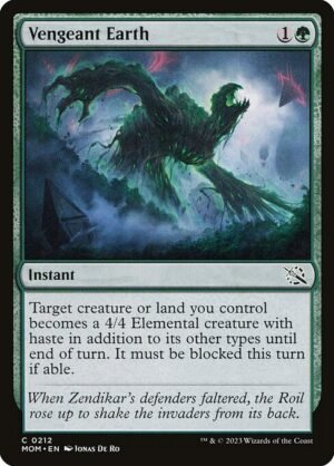 Vengeant Earth<br /><span class="collector-number">Collector No. 212</span>