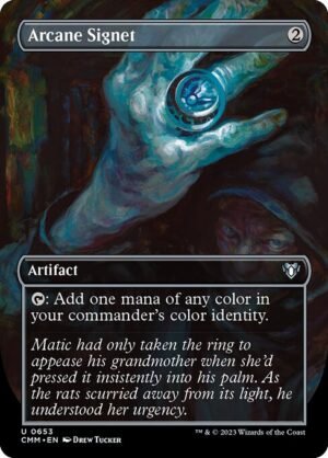 Arcane Signet - Foil<br /><span class="collector-number">Collector No. 653</span>
