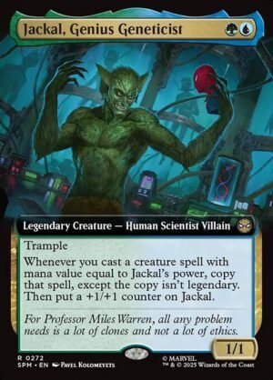 Jackal, Genius Geneticist - Foil<br /><span class="collector-number">Collector No. 272</span>