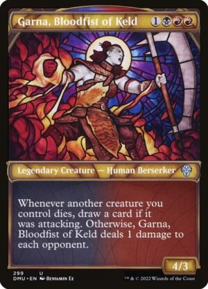 Garna, Bloodfist of Keld<br /><span class="collector-number">Collector No. 299</span>