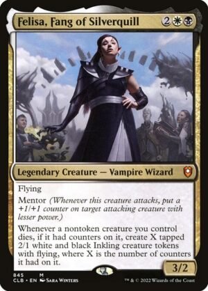 Felisa, Fang of Silverquill<br /><span class="collector-number">Collector No. 845</span>