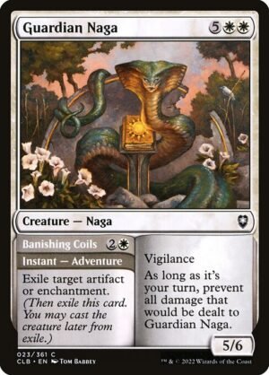 Guardian Naga // Banishing Coils<br /><span class="collector-number">Collector No. 23</span>