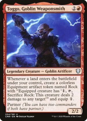 Toggo, Goblin Weaponsmith<br /><span class="collector-number">Collector No. 204</span>