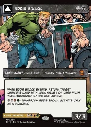 Eddie Brock // Venom, Lethal Protector - Foil<br /><span class="collector-number">Collector No. 224</span>