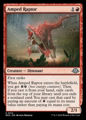 Amped Raptor<br /><span class="collector-number">Collector No. 114</span>
