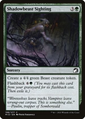 Shadowbeast Sighting<br /><span class="collector-number">Collector No. 198</span>