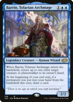 Barrin, Tolarian Archmage<br /><span class="collector-number">Collector No. 276</span>