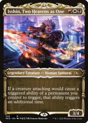 Isshin, Two Heavens as One - Foil<br /><span class="collector-number">Collector No. 328</span>