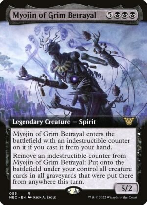 Myojin of Grim Betrayal<br /><span class="collector-number">Collector No. 55</span>