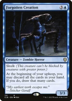 Forgotten Creation<br /><span class="collector-number">Collector No. 721</span>