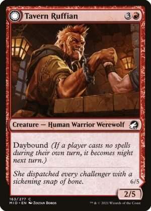 Tavern Ruffian // Tavern Smasher<br /><span class="collector-number">Collector No. 163</span>