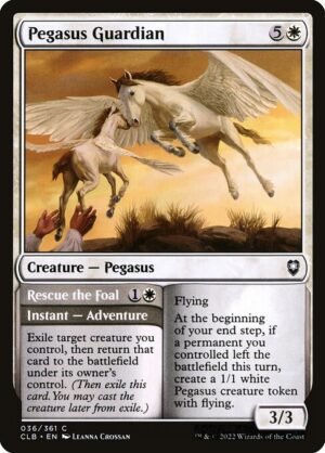 Pegasus Guardian // Rescue the Foal<br /><span class="collector-number">Collector No. 36</span>