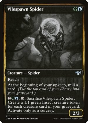 Vilespawn Spider<br /><span class="collector-number">Collector No. 517</span>