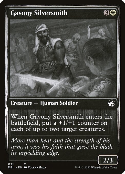 Gavony Silversmith<br /><span class="collector-number">Collector No. 21</span>