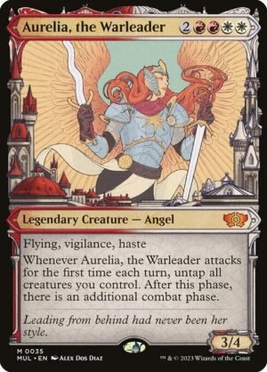 Aurelia, the Warleader<br /><span class="collector-number">Collector No. 35</span>