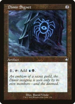 Dimir Signet<br /><span class="collector-number">Collector No. 138</span>