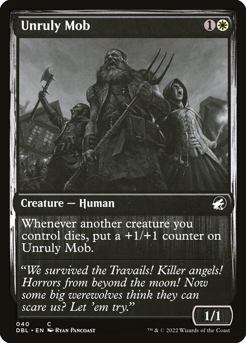Unruly Mob<br /><span class="collector-number">Collector No. 40</span>