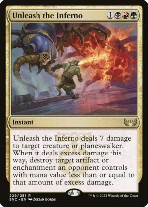Unleash the Inferno - Foil<br /><span class="collector-number">Collector No. 229</span>