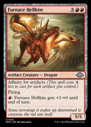 Furnace Hellkite<br /><span class="collector-number">Collector No. 121</span>