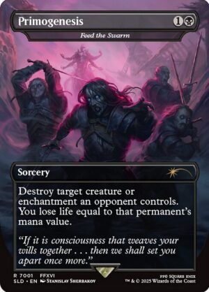 Feed the Swarm - Foil<br /><span class="collector-number">Collector No. 7001</span>