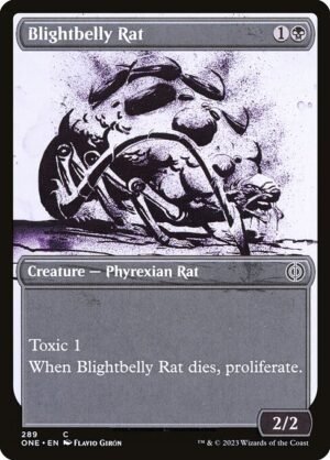 Blightbelly Rat<br /><span class="collector-number">Collector No. 289</span>