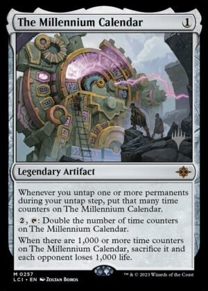 The Millennium Calendar - Foil<br /><span class="collector-number">Collector No. 257p</span>
