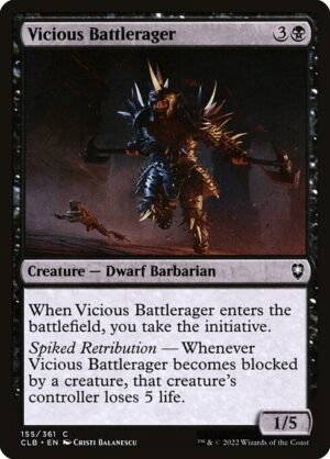 Vicious Battlerager<br /><span class="collector-number">Collector No. 155</span>