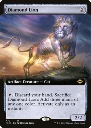 Diamond Lion - Foil<br /><span class="collector-number">Collector No. 470</span>