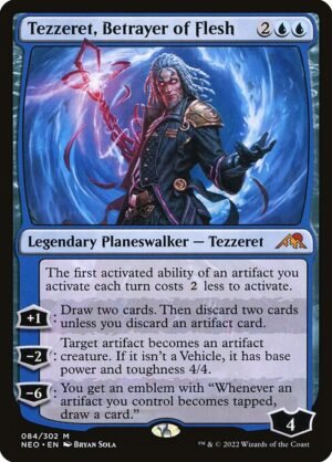 Tezzeret, Betrayer of Flesh - Foil<br /><span class="collector-number">Collector No. 84</span>