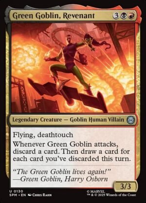 Green Goblin, Revenant<br /><span class="collector-number">Collector No. 130</span>