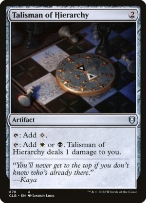 Talisman of Hierarchy<br /><span class="collector-number">Collector No. 878</span>