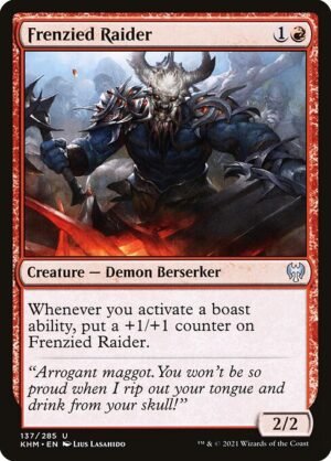 Frenzied Raider<br /><span class="collector-number">Collector No. 137</span>