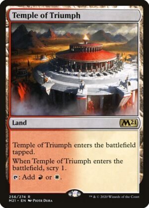 Temple of Triumph - Foil<br /><span class="collector-number">Collector No. 256</span>