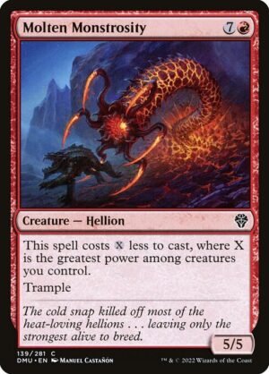 Molten Monstrosity<br /><span class="collector-number">Collector No. 139</span>