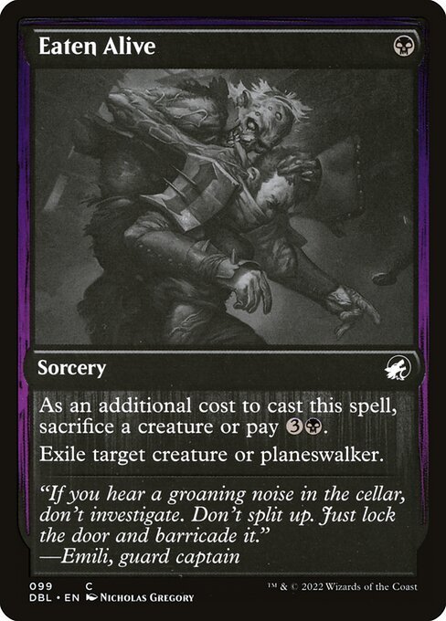 Eaten Alive<br /><span class="collector-number">Collector No. 99</span>