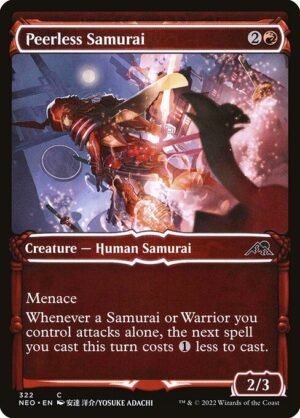 Peerless Samurai<br /><span class="collector-number">Collector No. 322</span>