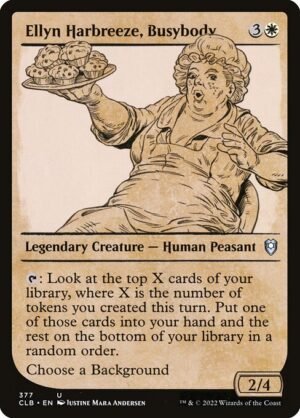 Ellyn Harbreeze, Busybody<br /><span class="collector-number">Collector No. 377</span>