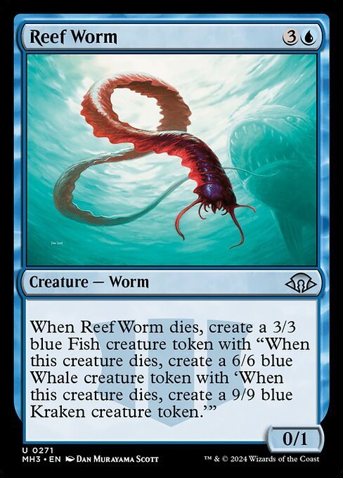Reef Worm<br /><span class="collector-number">Collector No. 271</span>