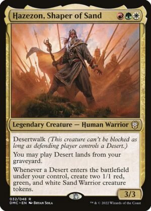 Hazezon, Shaper of Sand - Foil<br /><span class="collector-number">Collector No. 32</span>