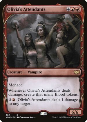 Olivia's Attendants - Foil<br /><span class="collector-number">Collector No. 307</span>