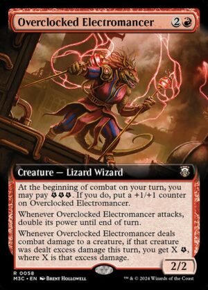Overclocked Electromancer<br /><span class="collector-number">Collector No. 58</span>