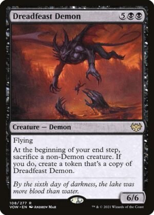 Dreadfeast Demon - Foil<br /><span class="collector-number">Collector No. 108</span>