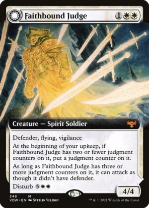 Faithbound Judge // Sinner's Judgment - Foil<br /><span class="collector-number">Collector No. 348</span>
