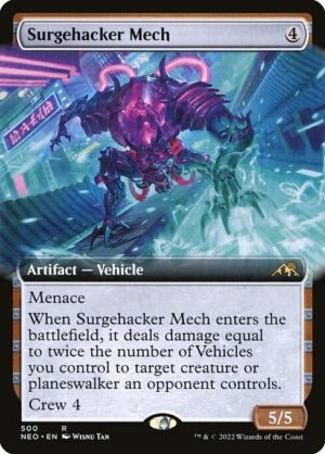 Surgehacker Mech - Surge Foil<br /><span class="collector-number">Collector No. 500</span>